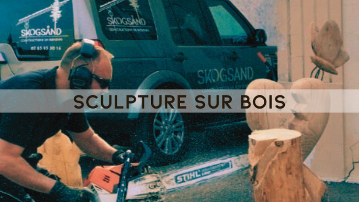 Sculpture sur bois à la tronçonneuse - Débutant
