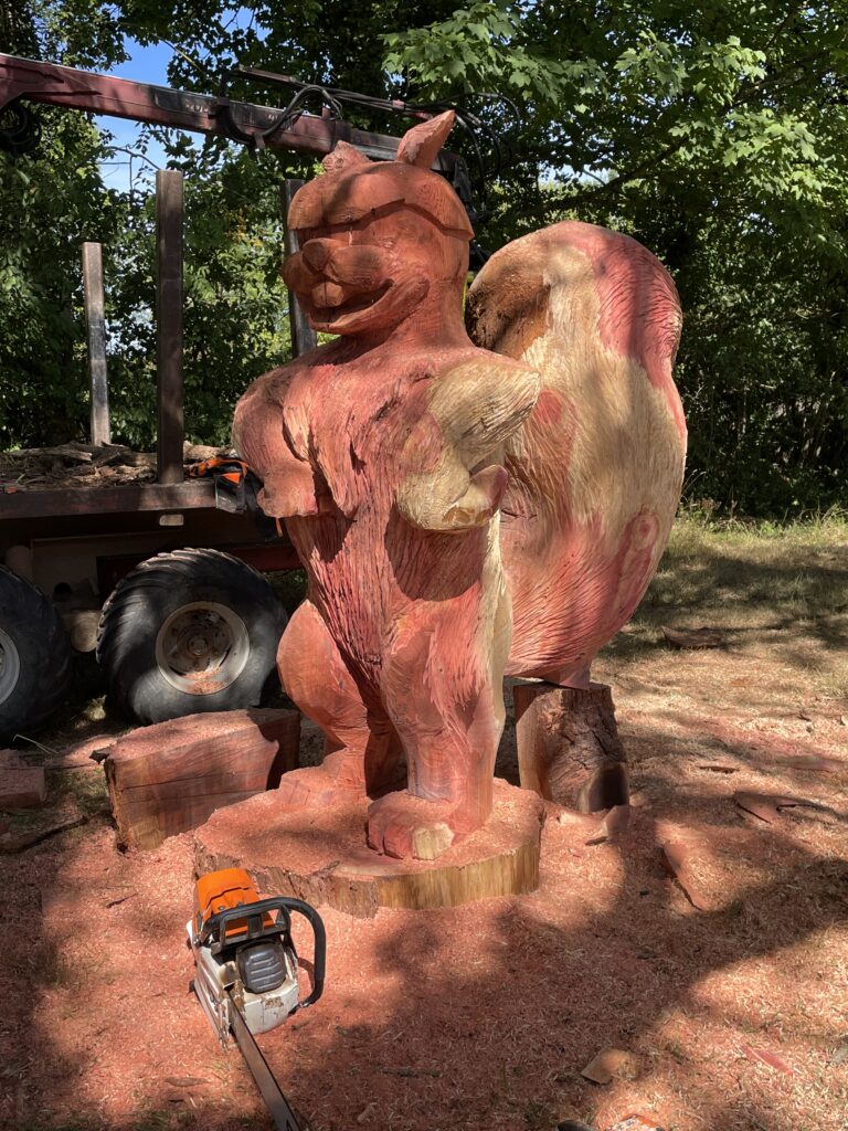 Sculpture sur bois à la tronçonneuse - Perfectionnement